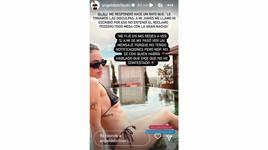 Lali le respondió a Nacha Guevara
