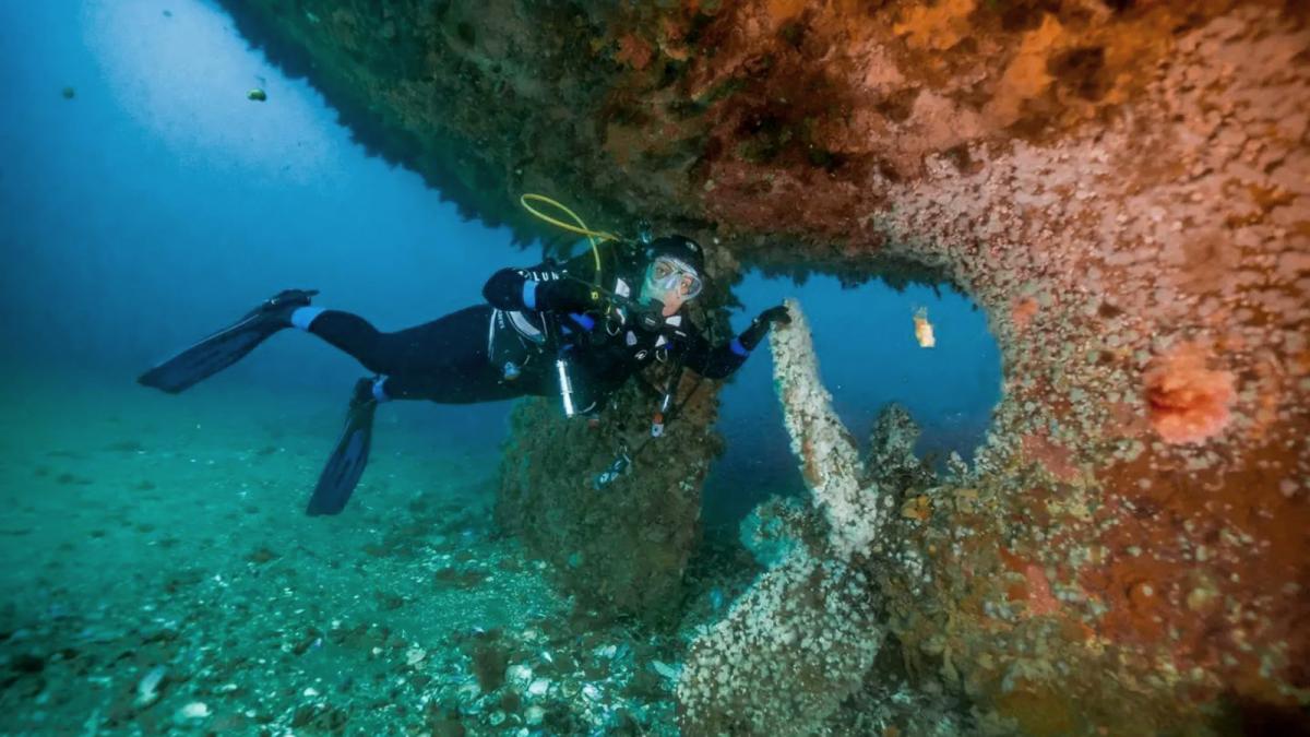 En Las Grutas el buceo es una de las actividades elegidas Foto Prensa