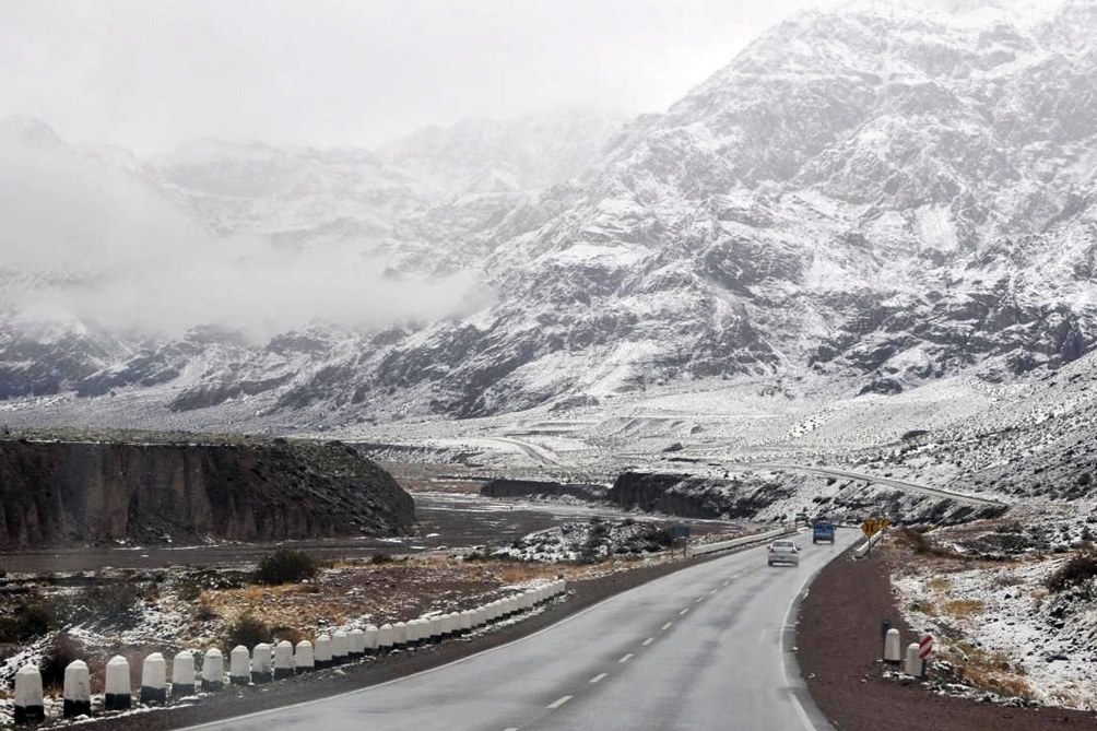La cordillera de Neuqun se encuentra bajo alerta amarilla por nevadas localmente fuertes Foto Archivo