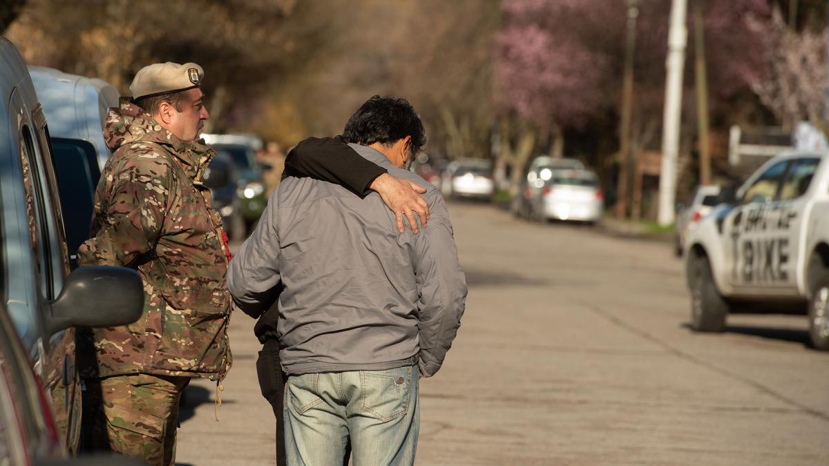 Velatorio de Oscar Morales Foto Alejandra Bartoliche