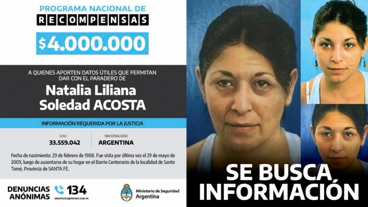 Ofrecieron cuatro millones de pesos para ubicar a una mujer que despareci hace 14 aos