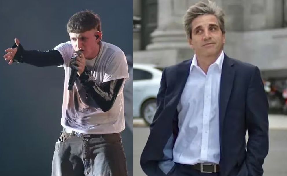 Tras cantar en contra de Luis Caputo, denunciaron a Dillom por "incitación a la violencia"