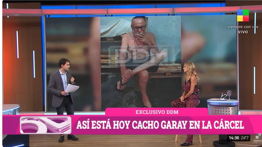 Cacho Garay en la cárcel