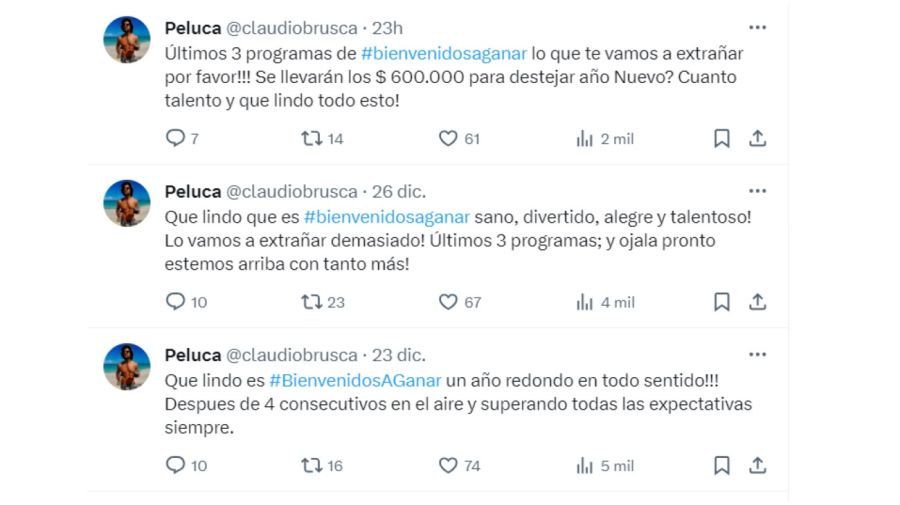 Termina Bienvenidos a Ganar