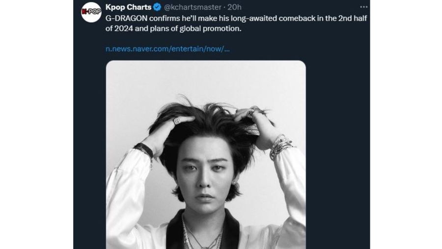 G-Dragon regreso 2024