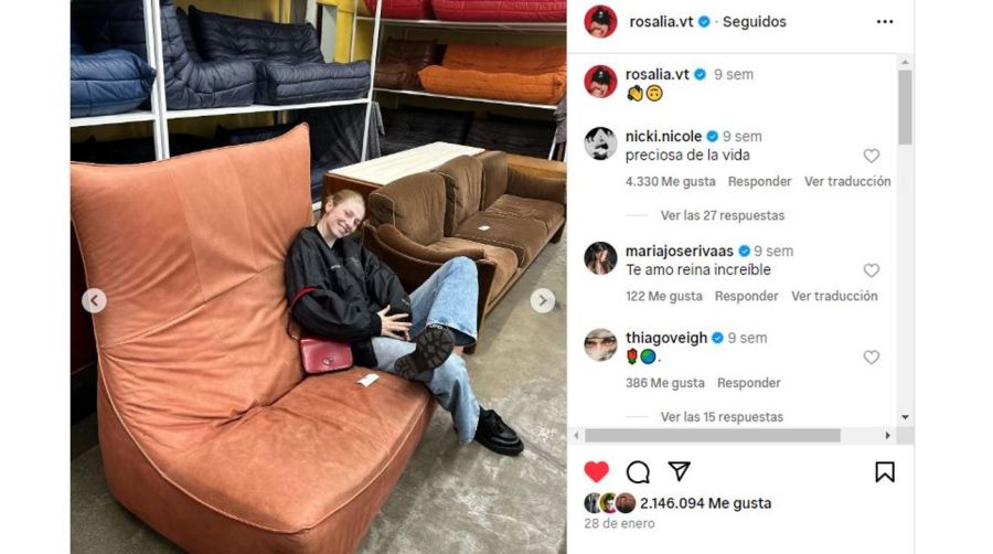 Hunter Schafer y Rosalía