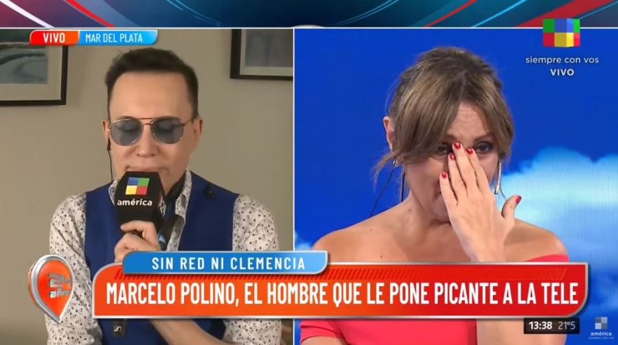 Marcela Tauro llanto