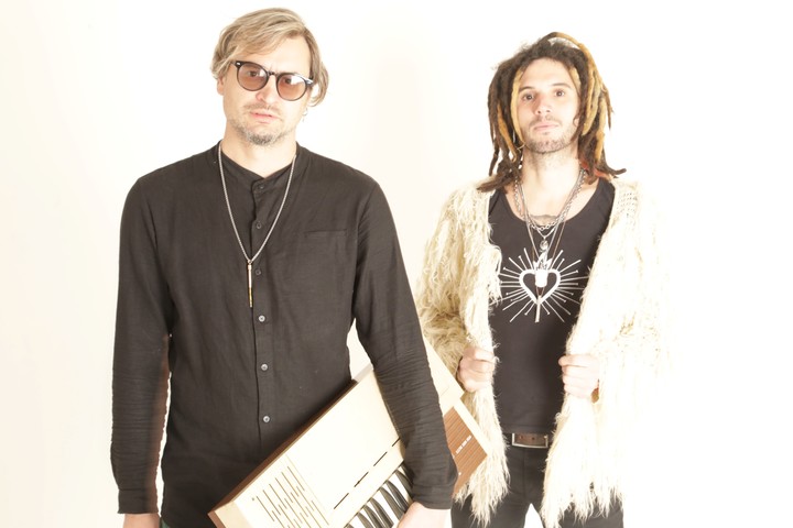 Houston y Los Problemas: Victor “Vito” Parma y Agustín "Buho" Ricino. Foto de prensa