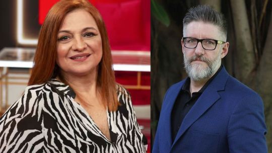Marcela Feudale y Luis Novaresio