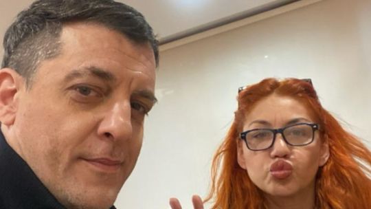 Lowrdez Fernández y su expareja