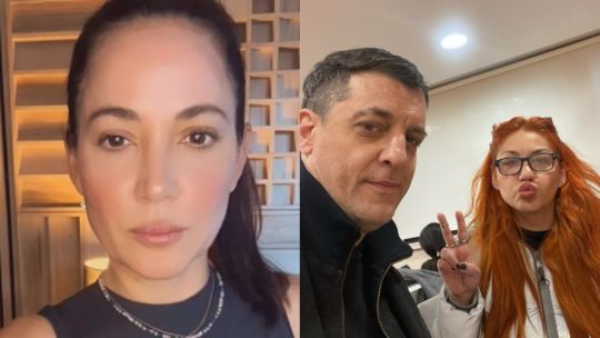 Valeria Gastaldi, Leandro García Gómez y Lowrdez Fernández